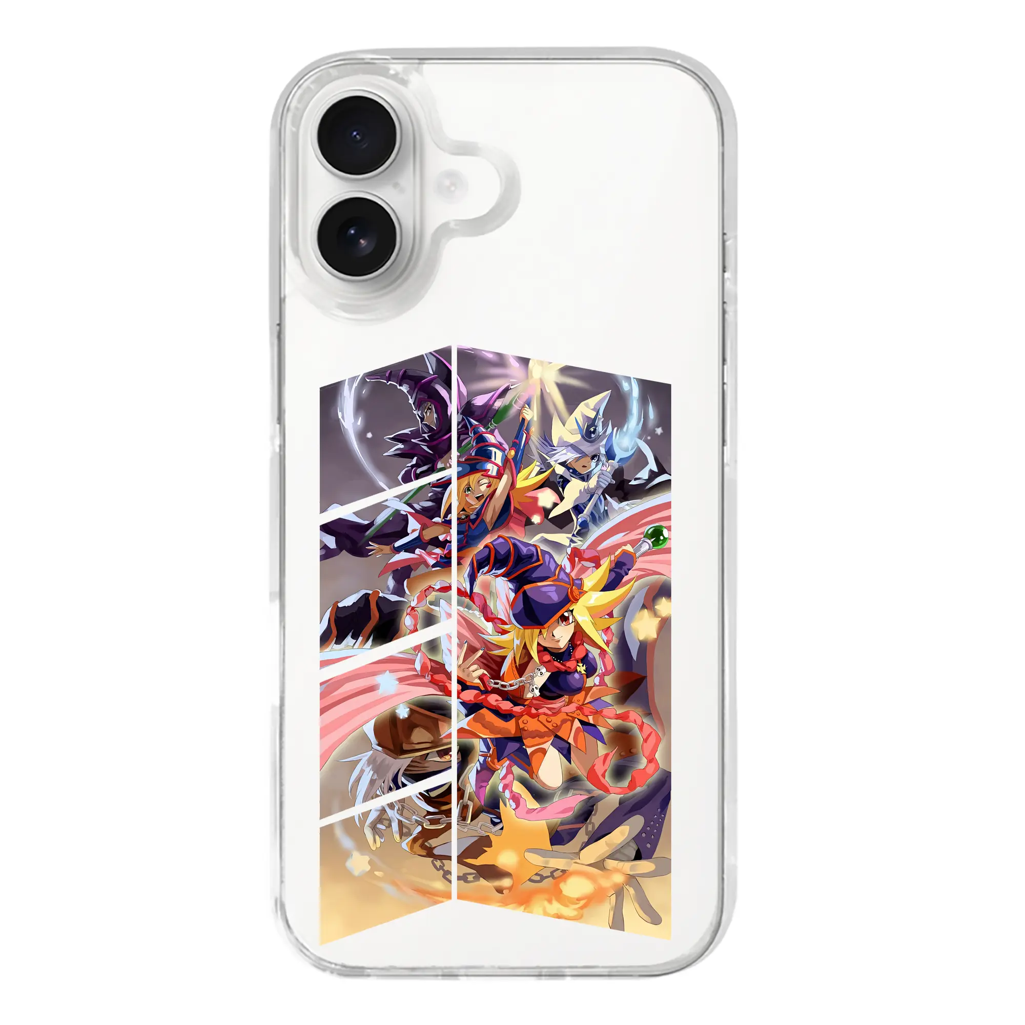 遊☆戯☆王 グッズ,黒魔導少女 - iPhone 17シリーズ 透明スマホケース – 薄型・耐衝撃・精密フィット保護カバー